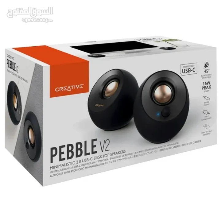 سماعات بلوتوث  Creative Pebble V2 أداء خارق وسعر مغري
