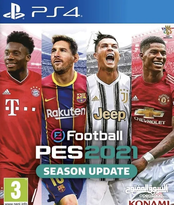 أسطوانة بيس 2021 pes 2021