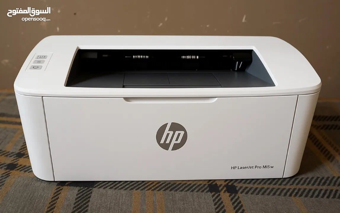 للبيع طابعة HP M15w  طباعة سريعة  حجم صغير  شبه جديدة