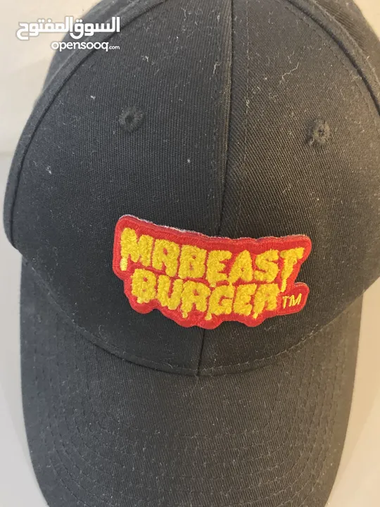 Mr beast burger cap form 9 - 18 years old