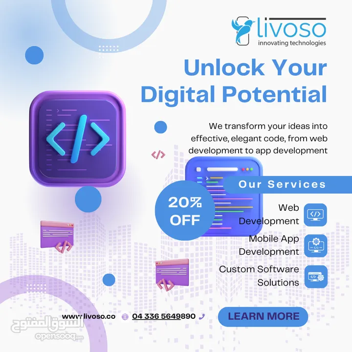 Livoso Technologies for Website & Software Development and Digital Marketing