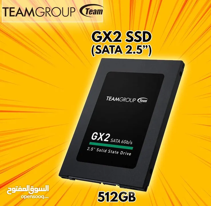 SSD TEAM GROUP GT2 512 GB هارد ديسك مميز وبسعر مميز فائق السرعة بسعة 512 جيجا  