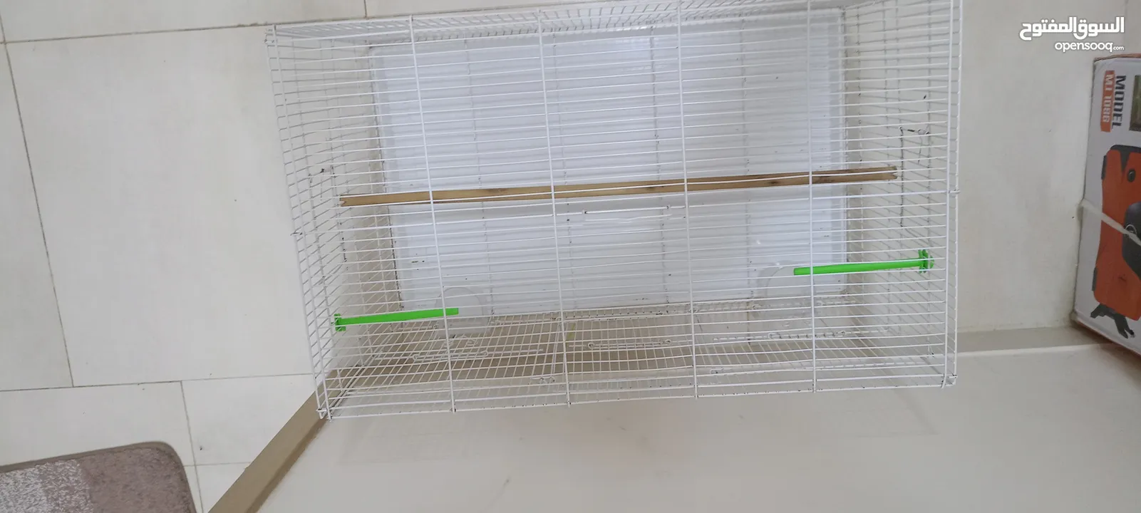 2 cages good condition  if you  1 cage   ita available