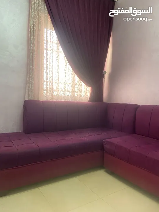 كورنر جلوس 7 مقاعد مستعمل بحاله وكاله