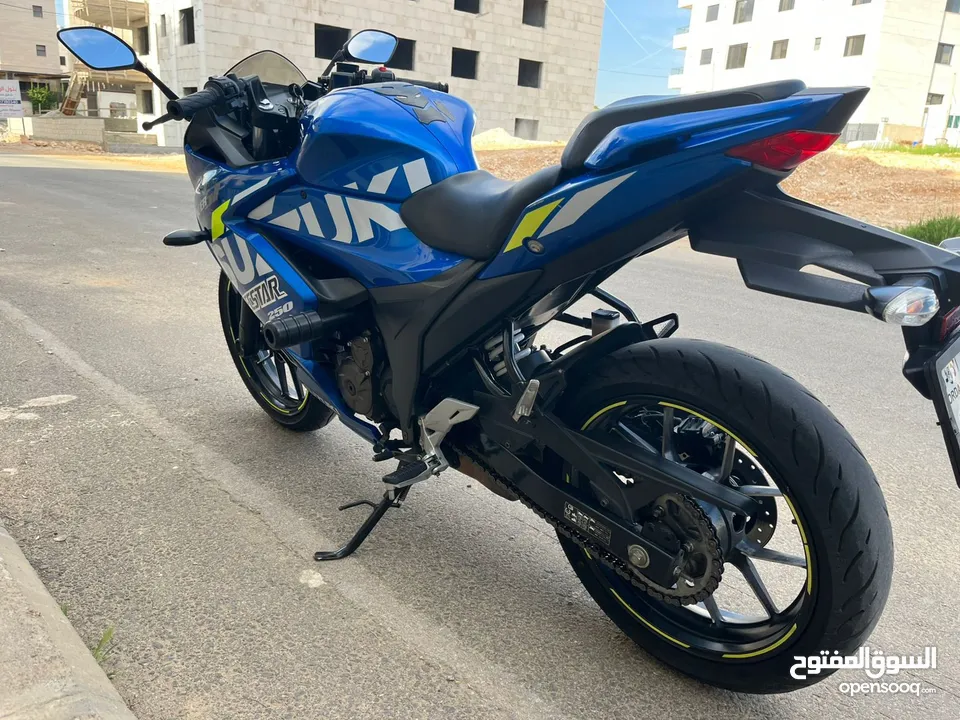 سوزوكي 250 sf بحالة الوكالة 2020