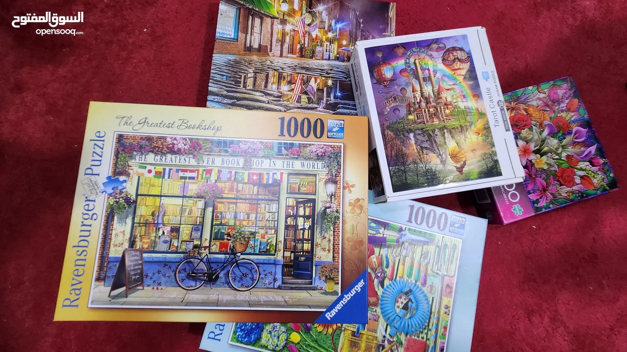 5 x 1000 jigsaw puzzles