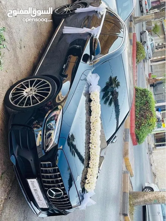 Mercedes C200 2019 (أحمد الشرمان) لتأجير سيارات الأعراس