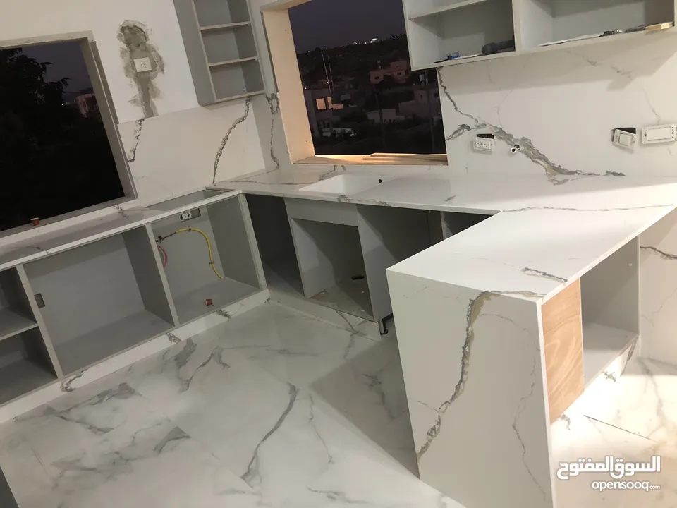 كافة اعمال الشايش والمطابخ بورسلان وصناعي