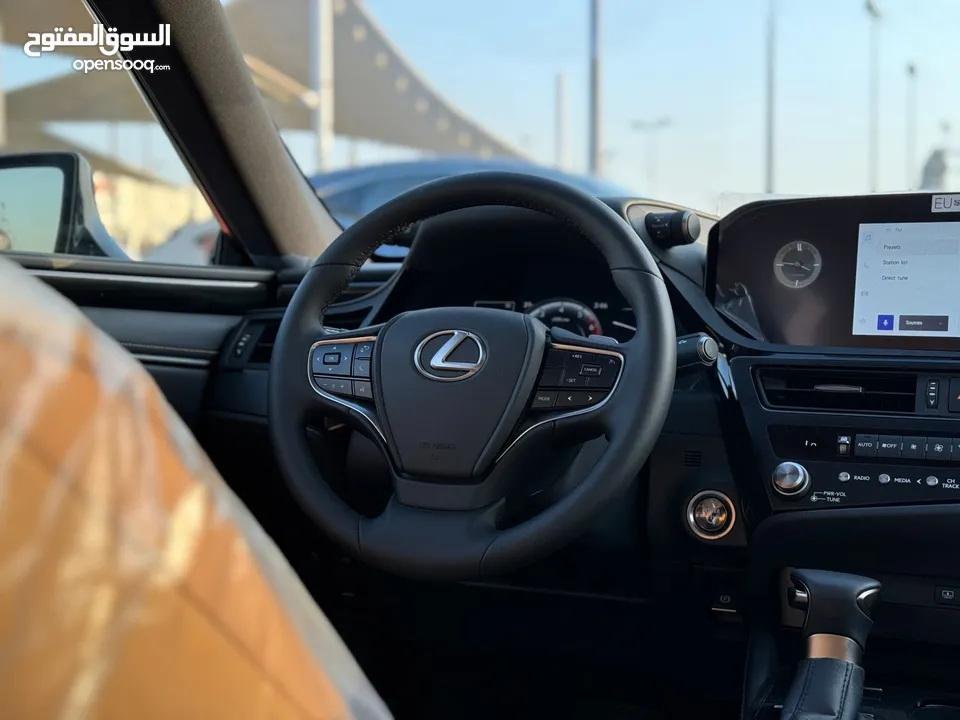 LEXUS ES300H 2023 FULL OPTION ZERO KM GCCتقبل التصدير للسعودية و العراق و جميع  الدول مواصفات خليجية