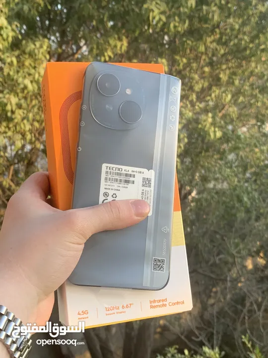 شبيه الايفون تكنو سبارك g1 128 جيجا الرام 4GB+4GB كفالة 13 شهر على الجهاز طبعا جديد مع مرفقاته
