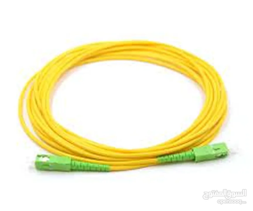 FIBER PATCH CORD SC/APC-SC/APC 3M سلك فايبر 3 متر 