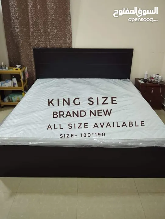 Brand New Wood Bed Clothes bed Box Bed