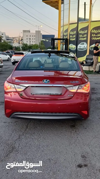 هونداي سوناتا موديل 2013 فحص كامل للبيع بالتقسيط بدفعه 2300 دينار والباقي اقساط شهريه