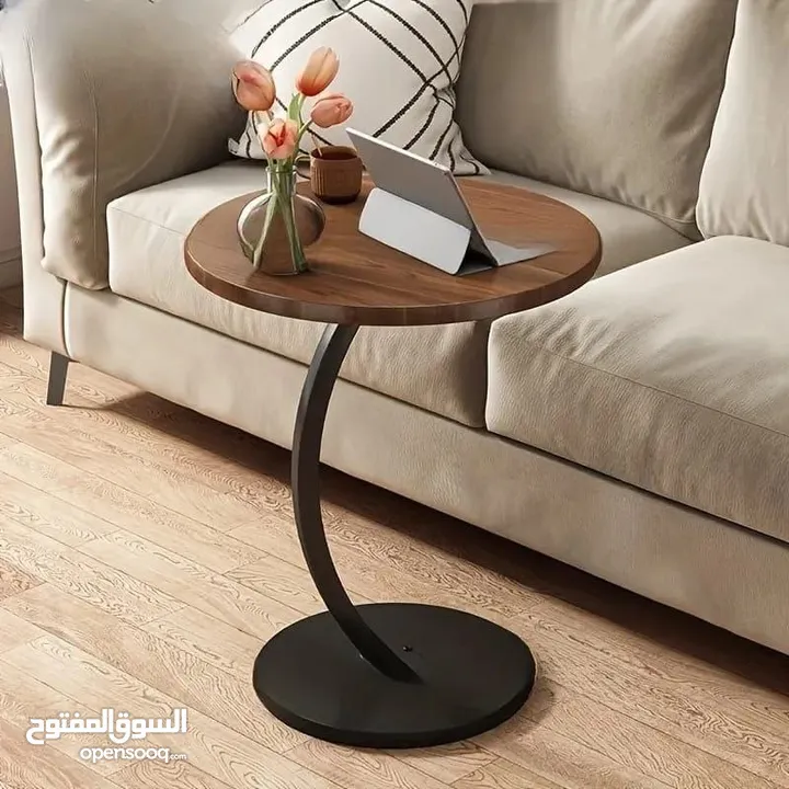 سكملي رح تغنيك عن السكملي التقليدية في البيت  استمتع بالراحة والجمال في بيتك  طاولة جانبية مستديرة