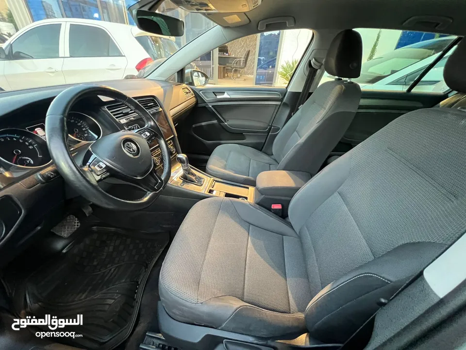 E-GOLF كهربا 2018 الماني اصلي بحالة الوكالة فحص كامل للبيع كاش او اقساط دفعة 6500 من المالك مباشرة