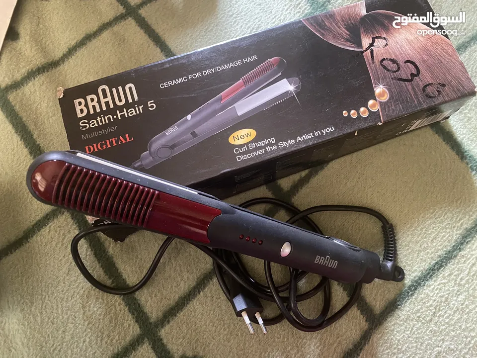 Braun satin hair