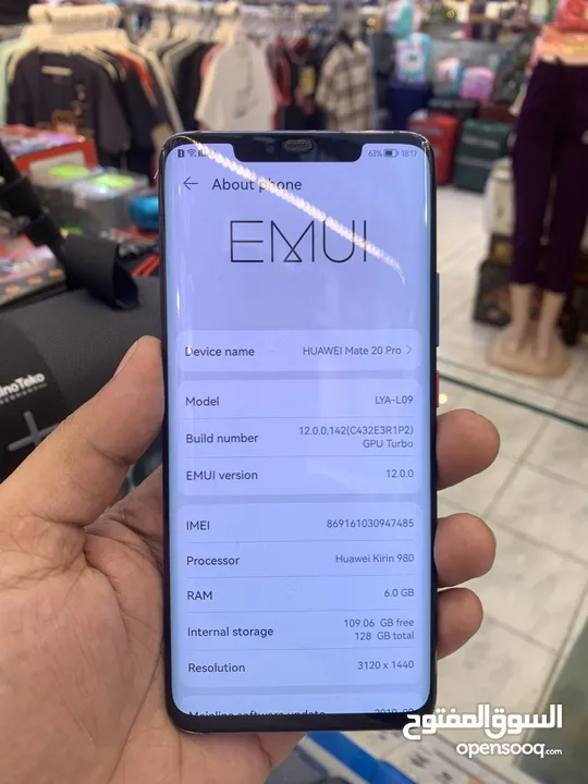 Mate 20 pro 6gb 128gb