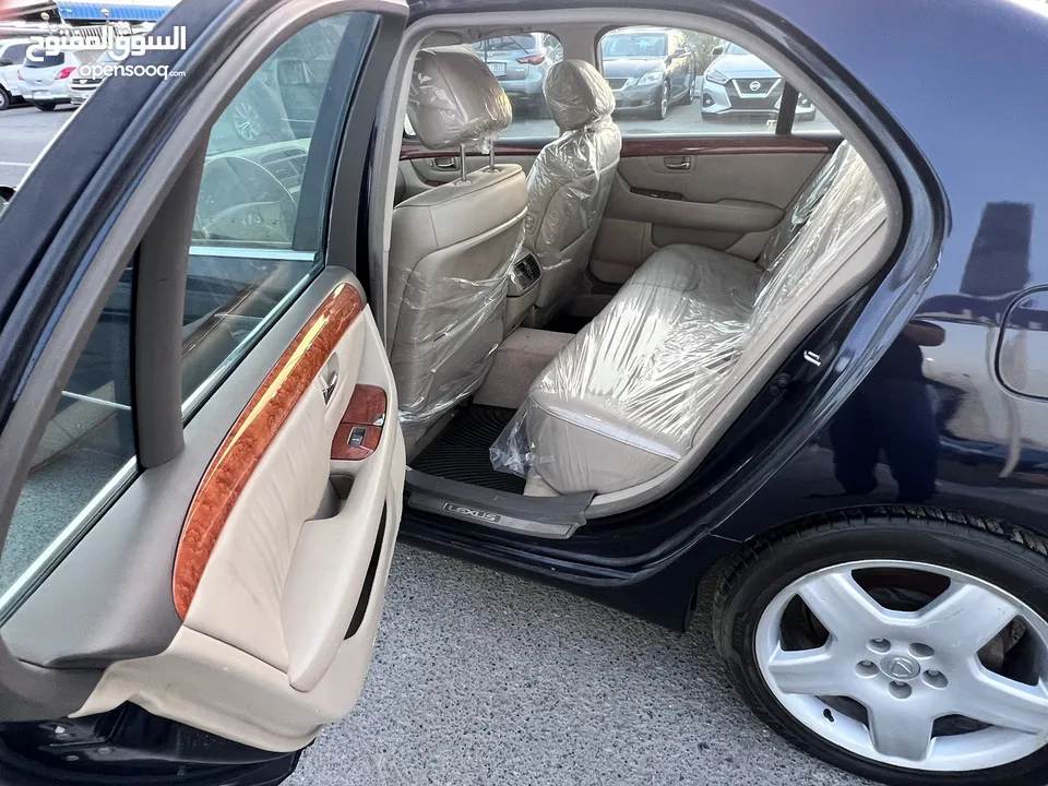 لكزس LS430 اوراق جمارك بدون حادث موديل 2004