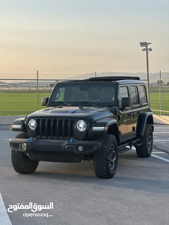 روبيكون هايبرد فل مسكر 2022 دفع رباعي Plug In Hybrid