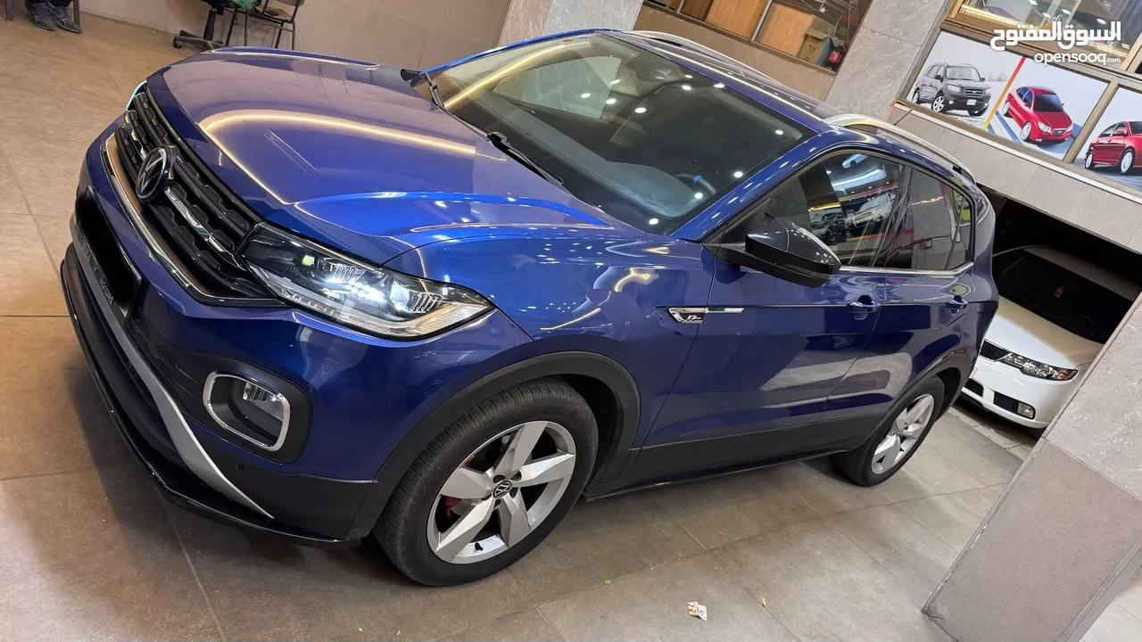 فولكس فاجن T-cross موديل 2021 للبيع  دفعة وشيكات شخصية بدون بنوك ولا كفلاء
