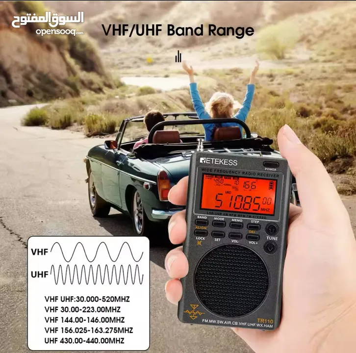 Retekess TR110 Portable Full Band Radio