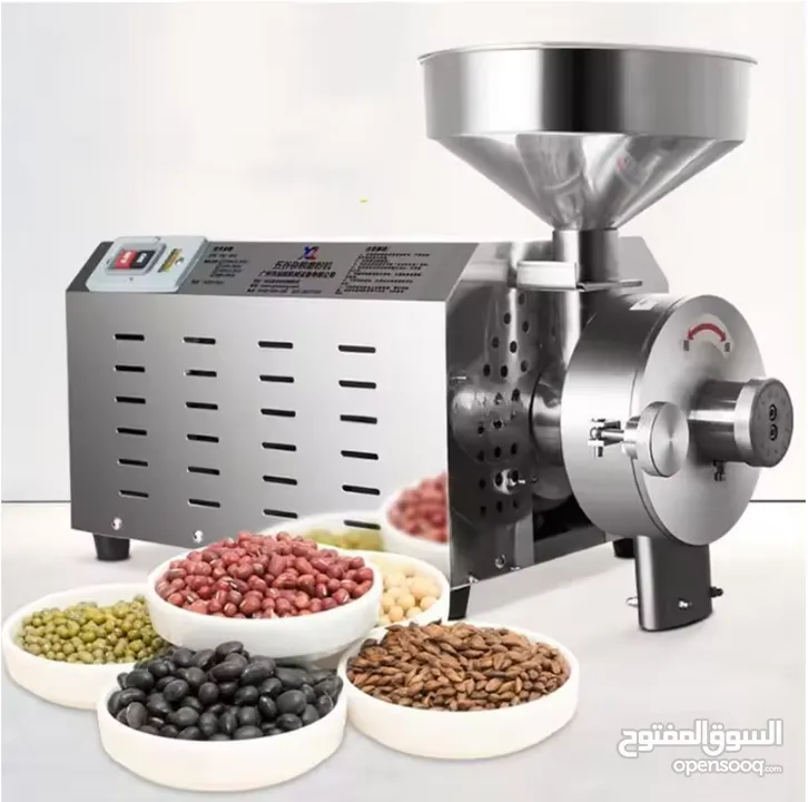طاحونة بهارات وحبيبات - ستانلس افقية