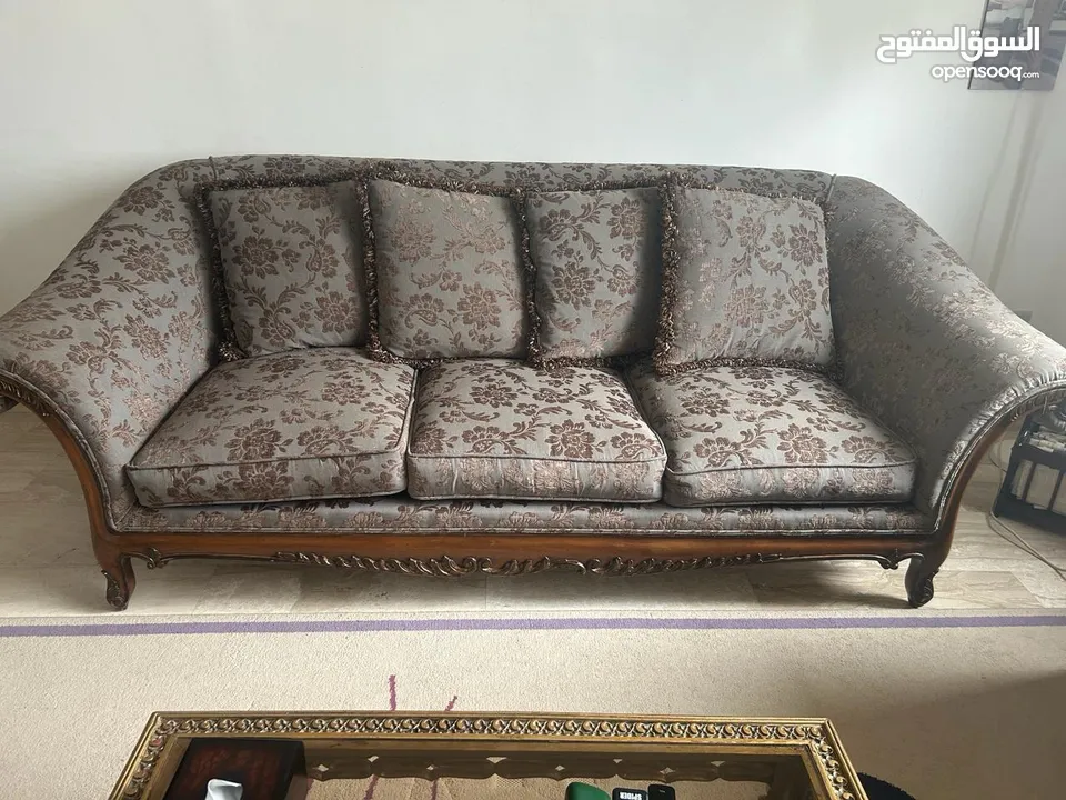 Living room furniture for sale in excellent condition