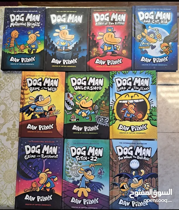 سلسلة قصص wimpy kid -Dog man