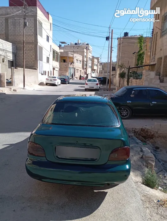 هونداي اكسنت توماتيك اصلي موديل 95 مكيف ثلاجه ترخيص شهر 3/2026 سياره زي ما بالصور واحلى