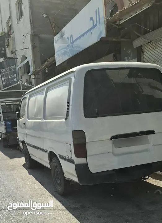 باص  تويوتا هايس للبيع في اربد.