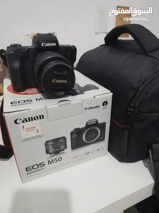 كاميرا كانون EOS M50