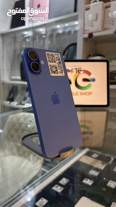 iPhone 16 Plus 128G Battery : 100% Warranty : 5:11 middle East