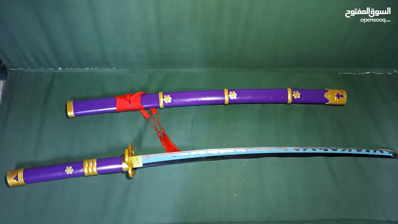 Steel katana sword