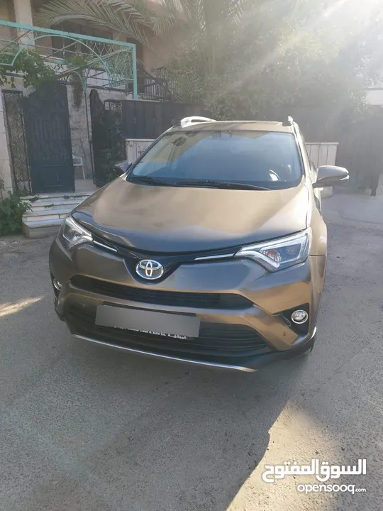للبيع – تويوتا RAV4 هايبرد ليميتد 2017  وارد الوكالة (المركزية)  مالك أول