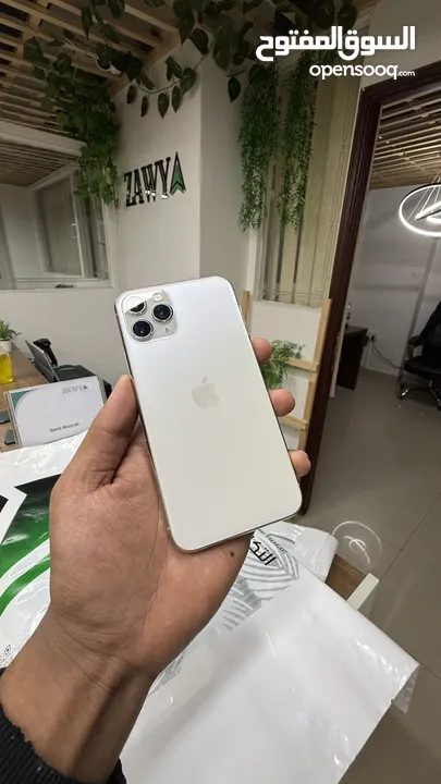 Iphone11Pro 256 جيبي بطارية90-95٪؜. / مع الضمان/سعر ولا في الخيال