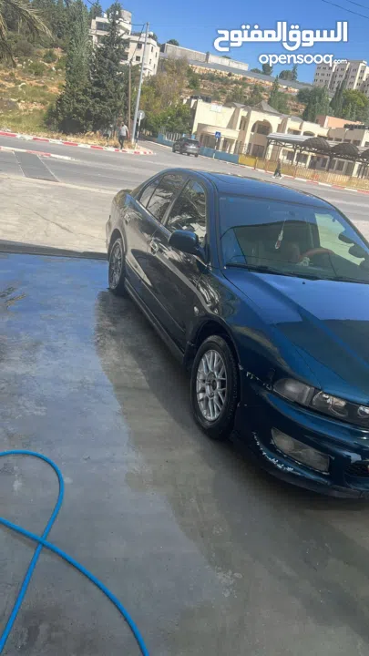 متسوبيشي جالانت 1999 اتوماتيك بوضع ممتاز للبيع كاش او نص بنص