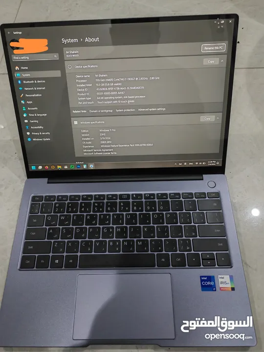 Huawei Matebook 14 2021 i7 touch screen