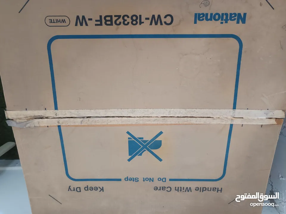 Air conditioner  National CW-1832BF-W white مكيف ناشونال االاصلي شباك صنع في ماليزيا اللون ابيض