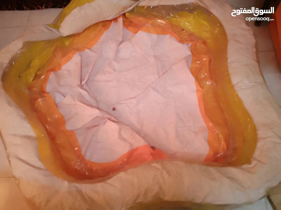 بركة سباحة ارتفاعها 50سم استعمال اسبوع معها رقع احتياط 20د