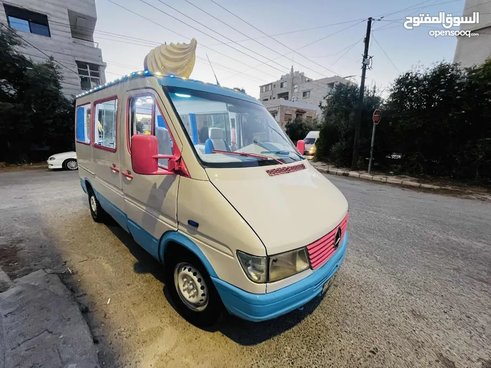 باص ايس كريم للبيع مشروع كثير ناجح