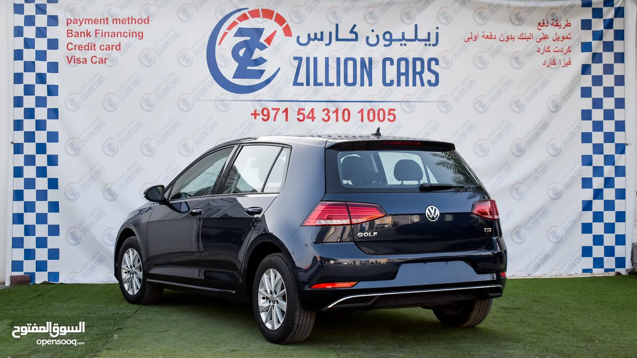 Volkswagen - Golf - 2018 - Perfect Condition - 715 AED/MONTHLY - 1 YEAR WARRANTY + Unlimited KM*
