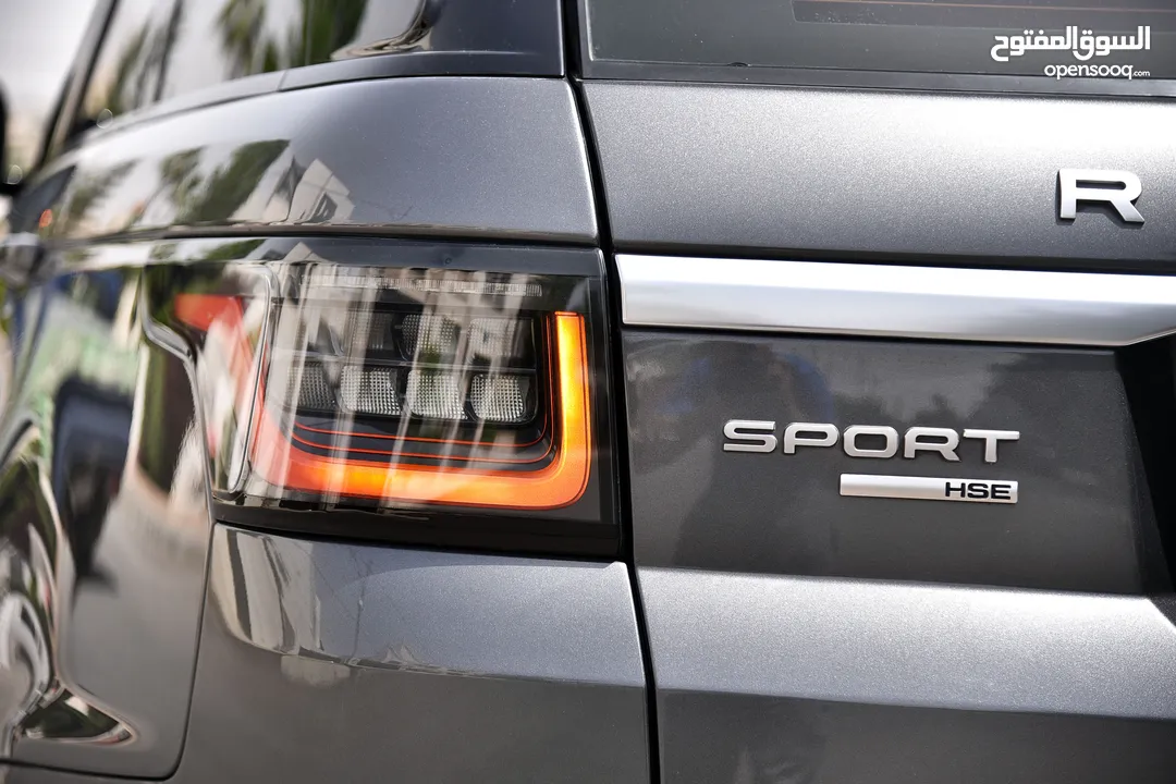 رنج روفر سبورت سوبر شارج وارد وكفالة وصيانة الوكالة 2018 Range Rover Sport HSE 3.0L Supercharged