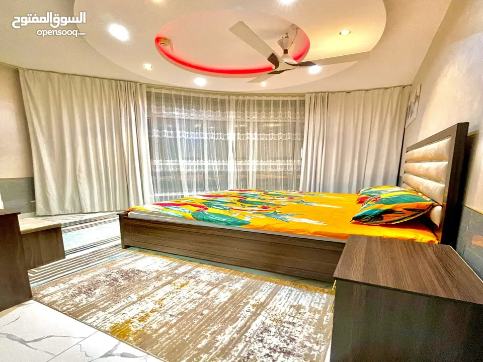 أجمل شقة غرفتين وصالة مفروشة بالكامل في عجمان منطقة الراشدية أبراج الواحة
