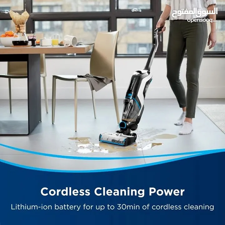 Bissell Crosswave مكنسة بيسل متعددة الأسطح