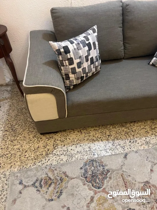 طقم كورنر ستايل أمريكي موديل راقي جداََ  تفصيل خشب سويد وأسفنج دانلوب مقاعد وظهر متحرك ، إستعمال