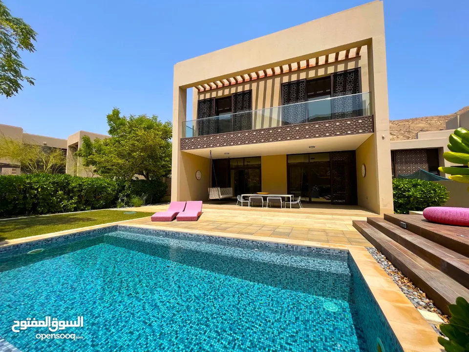 فيلا مؤجرة للبيع في زهاء، خليج مسقط  3BHK rented Villa for sale, Muscat Bay