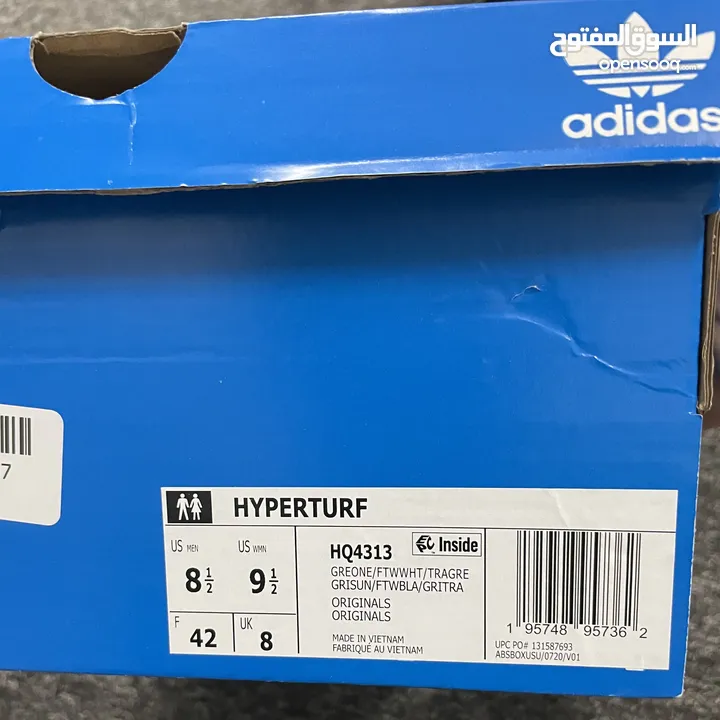 Adidas Hyperturf 42  حذاء اديداس هايپر ترف قياس 42