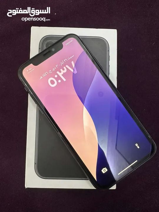 Iphone 11 64 GB  الجهاز نظيف بدون عيوب