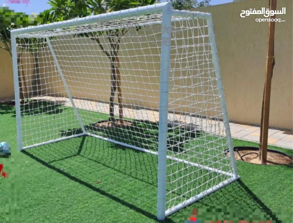 soccer goal post metal 3×2m