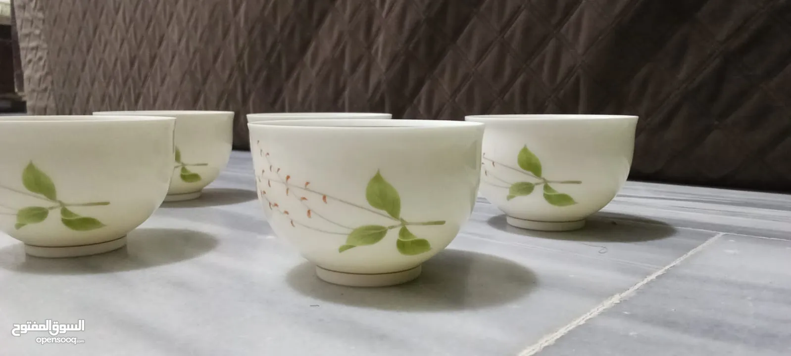 زبادي بوظة او لشوربات زجاج اصلي اسمه ( الودع ) ياباني اصلي